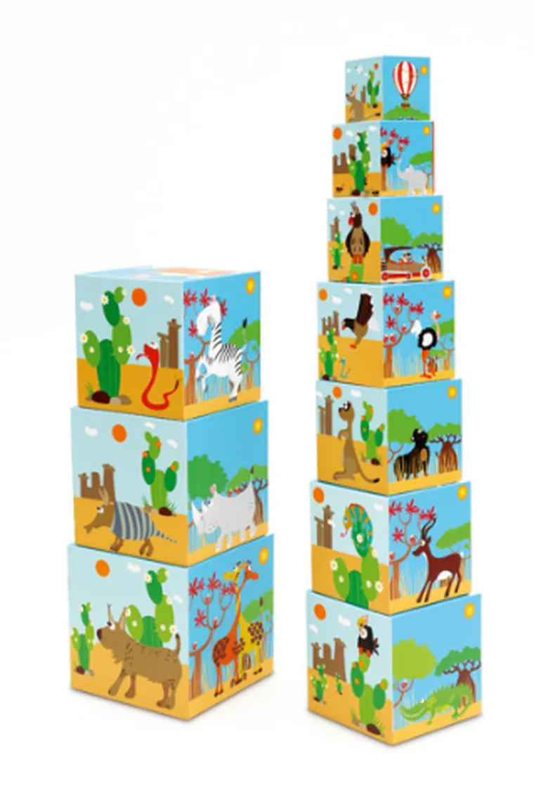 Scratch, Zwierzęta Świata 2, piramida edukacyjna, 10 elementów