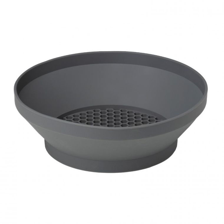 Scrunch, silikonowe sitko do piasku, ciemnoszare