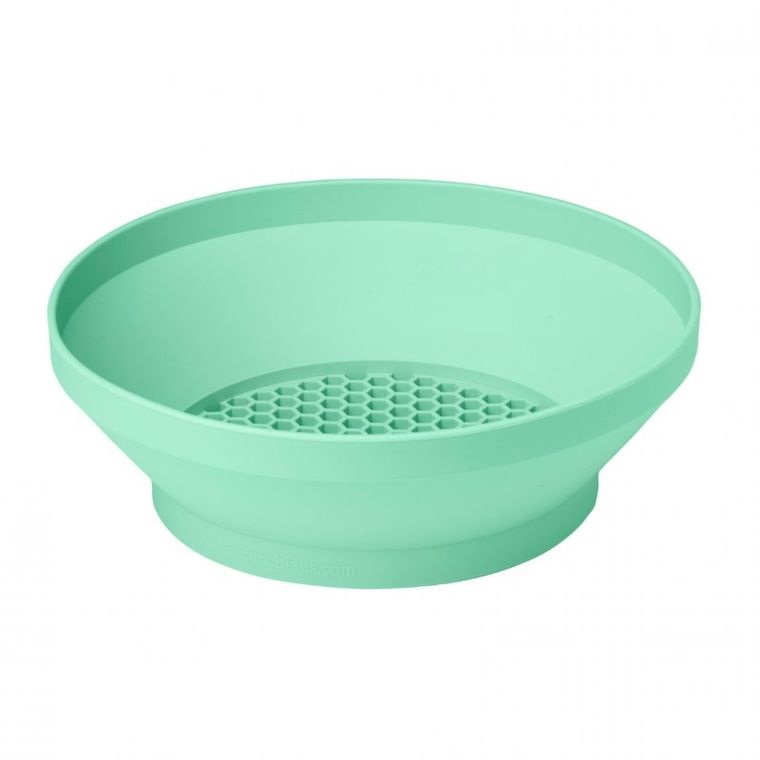 Scrunch, silikonowe sitko do piasku, miętowe