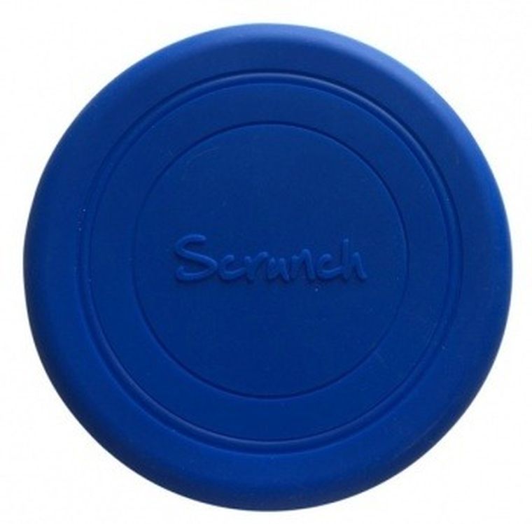 Scrunch, silikonowy dysk do rzucania, granatowy