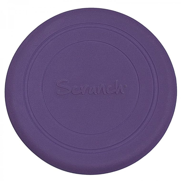 Scrunch, silikonowy dysk, purpurowy