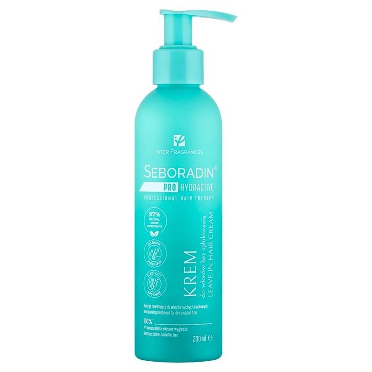 Seboradin, Pro Hydractive, krem do włosów bez spłukiwania, 200 ml