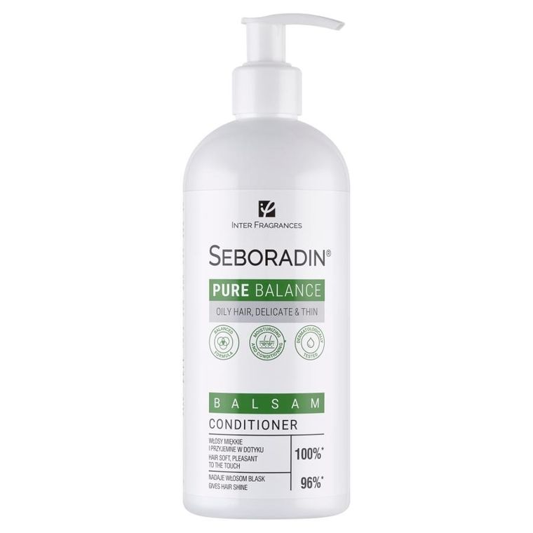 Seboradin, Pure Balance, balsam do włosów, 400 ml