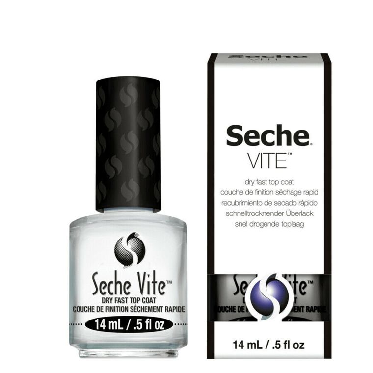 Seche, Dry Fast Top Coat, wysuszacz i utwardzacz do lakieru do paznokci, 14 ml
