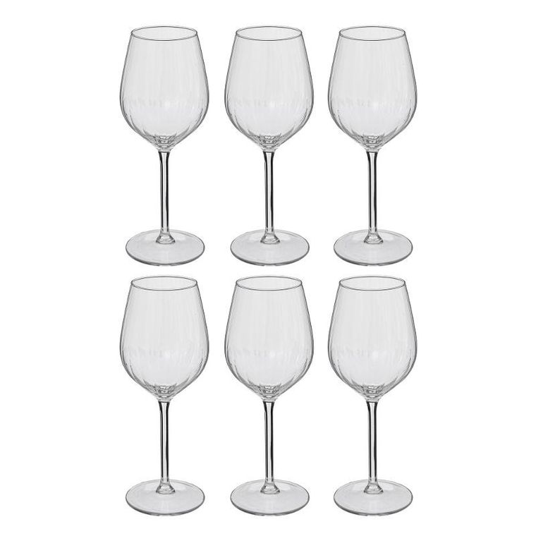 Secret de Gourmet, kieliszki do wina volta, 6-380 ml