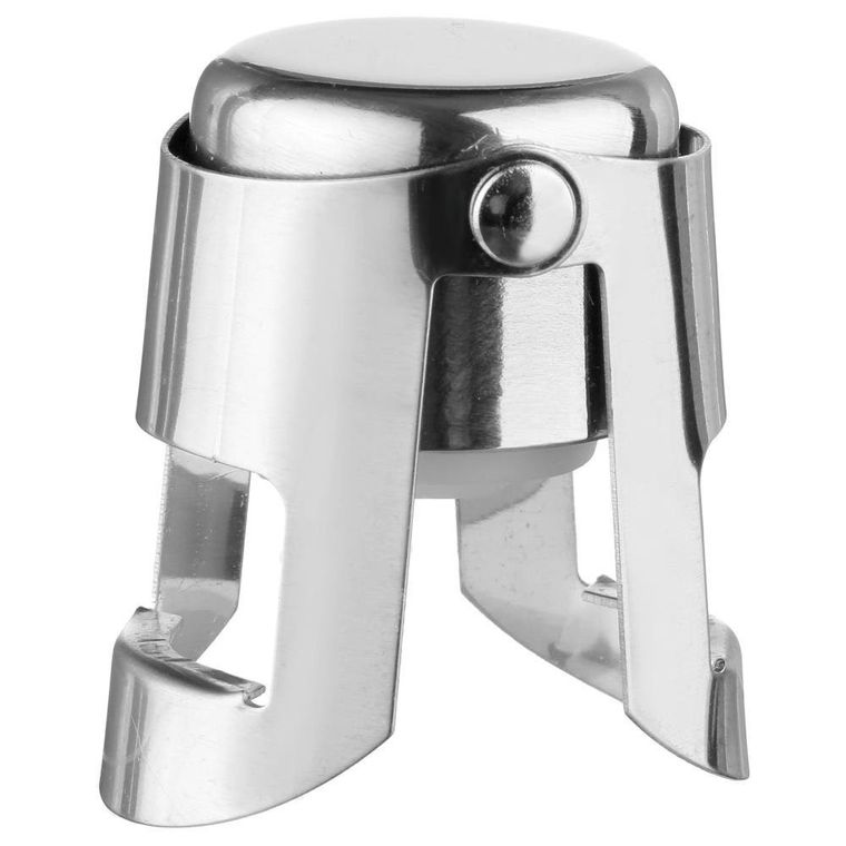 Secret de Gourmet, korek do szampana, stal nierdzewna, 6 cm