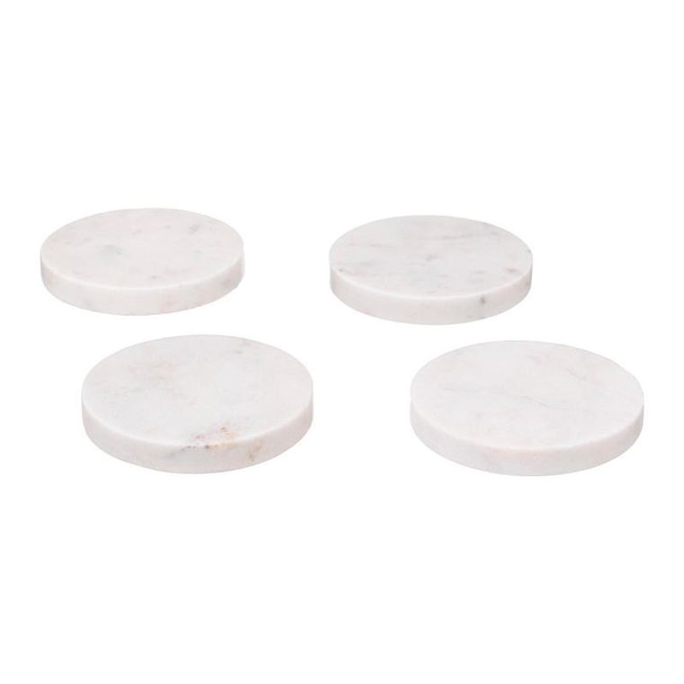 Secret de Gourmet, podkładki pod kubki, Marble, ø 10 cm, 4 szt.