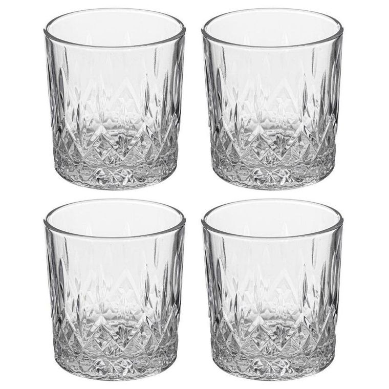 Secret de Gourmet, szklanki do whisky, Charles, 4 szt., 240 ml