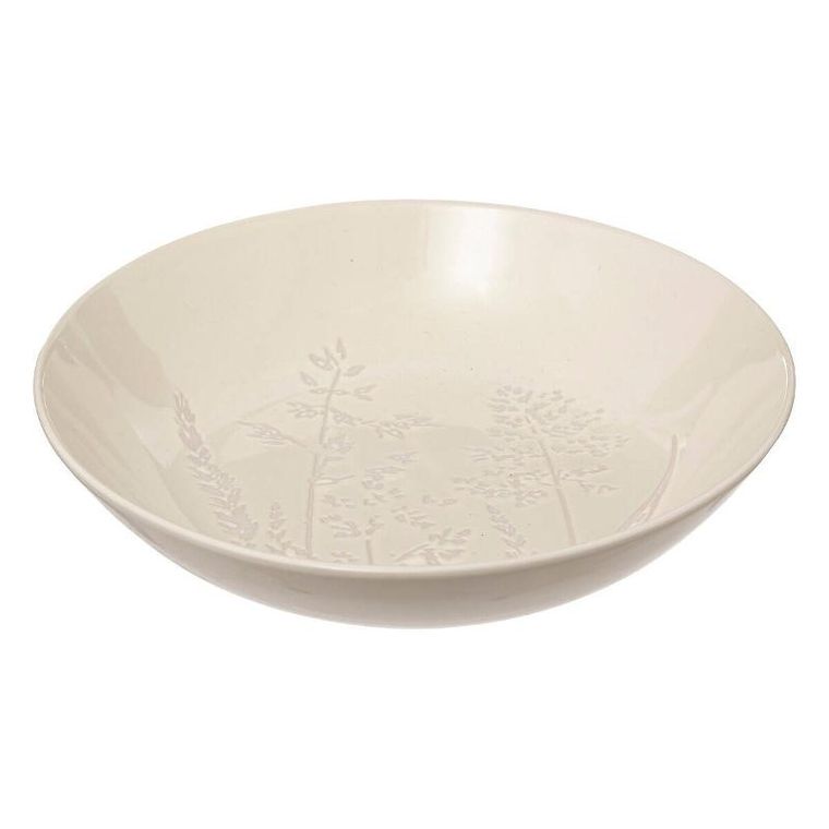 Secret de Gourmet, talerz głęboki do zupy, Elsa, kamionka, wzór polnych kwiatów, Ø 21 cm