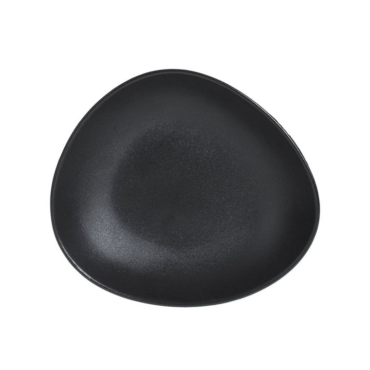 Secret de Gourmet, talerz na zupę porcelanowy, 22 cm, czarny