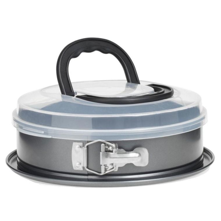 Secret de Gourmet, tortownica z pokrywką i uchwytem, ø 26 cm, metalowa