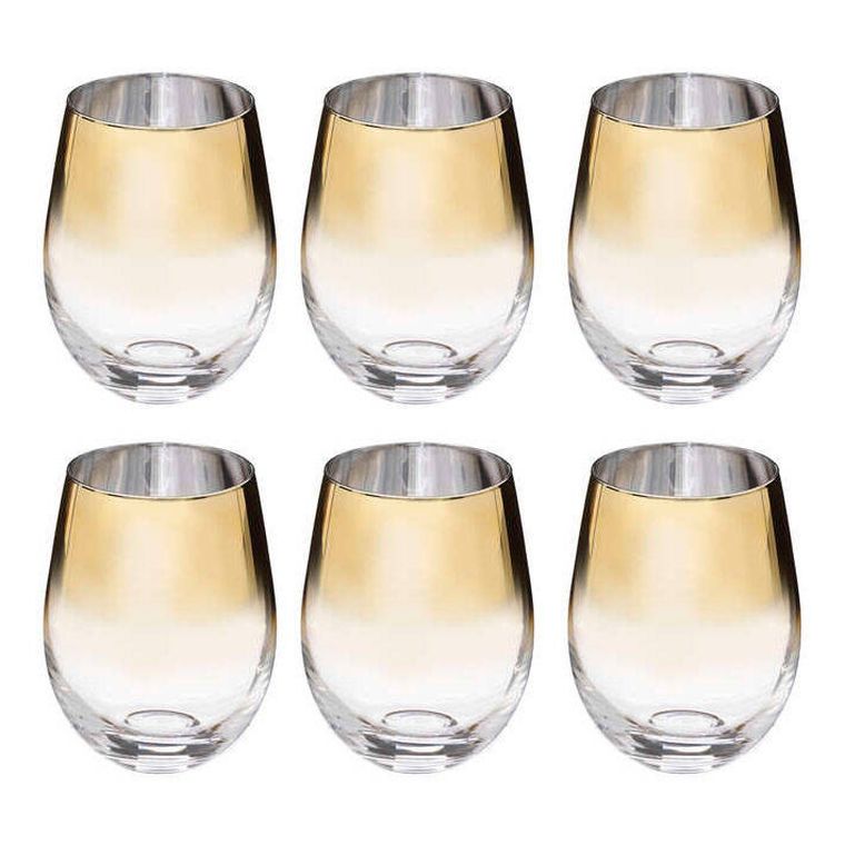 Secret de Gourmet, zestaw szklanek typu tumbler, Arya, 540 ml, 6 szt.