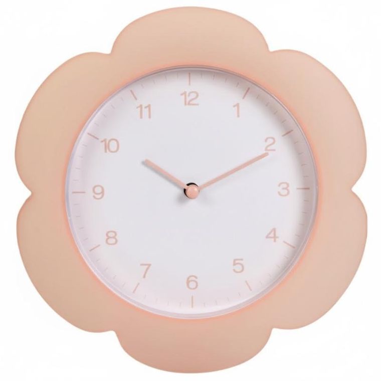 Segnale, Krona, zegar ścienny w kształcie kwiatu, 23 cm