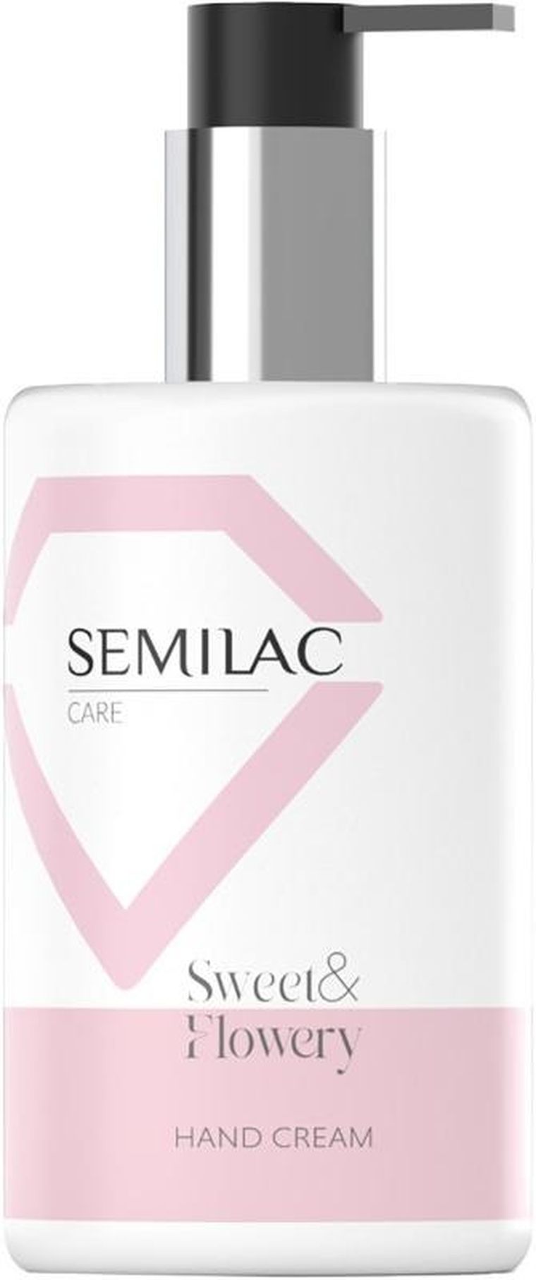 Semilac, Care Sweet & Flowery, krem do rąk i paznokci, 250 ml