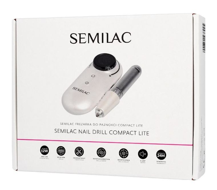 Semilac, frezarka do paznokci, compact lite