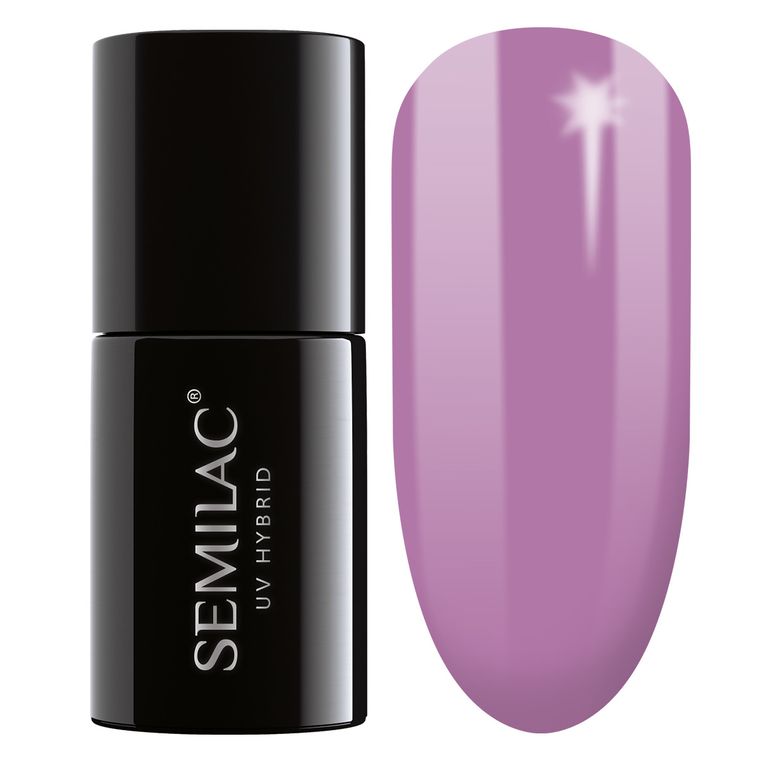 Semilac, lakier hybrydowy 010 pink violet