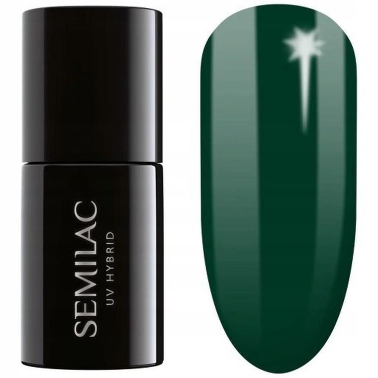 Semilac, lakier hybrydowy, 309 pine green, 7 ml