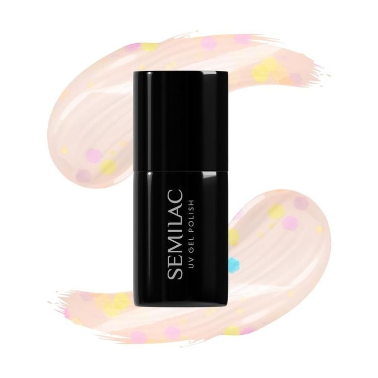 Semilac, lakier hybrydowy, sunny dots 930, 7 ml