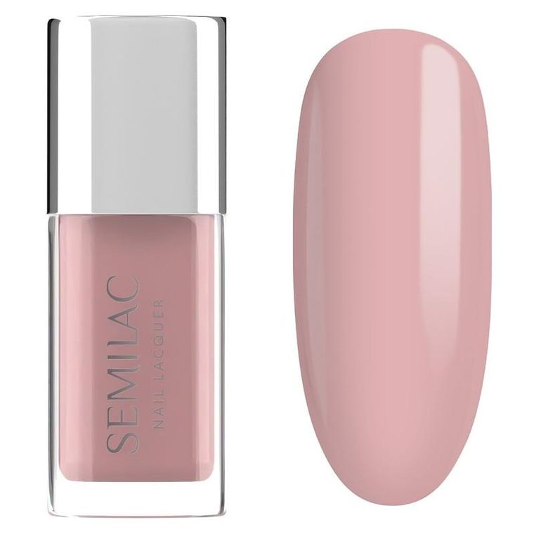 Semilac, Nail Lacquer, klasyczny lakier do paznokci, 106 pinkognito, 9 ml