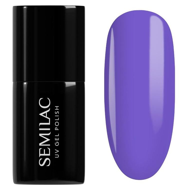 Semilac, One Touch Pastels, lakier hybrydowy, purr-ple 975, 7 ml