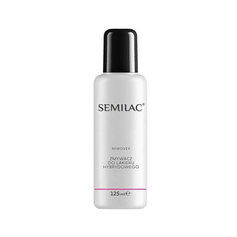 Semilac, Remover zmywacz do hybrydy, 125 ml