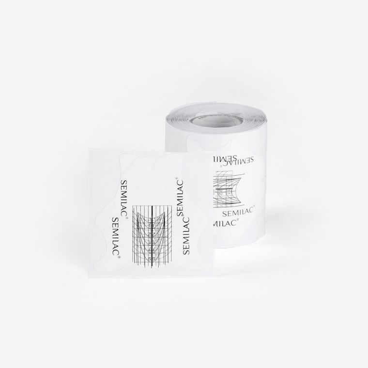 Semilac, szablon wąski hardi slim, 100 szt.