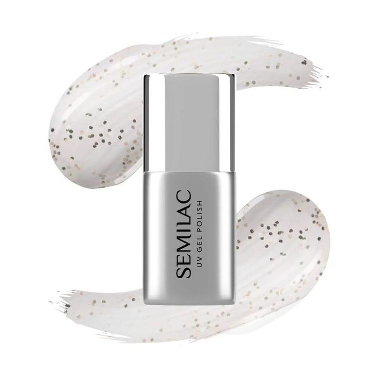 Semilac, Top No Wipe Old Money, top do lakierów hybrydowych, t33, 7 ml