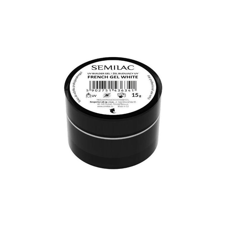 Semilac, żel budujący, white, 15g