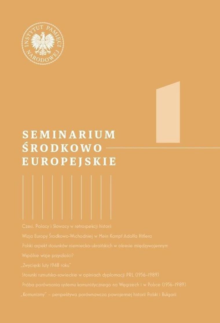 Seminarium Środkowoeuropejskie. Tom 1