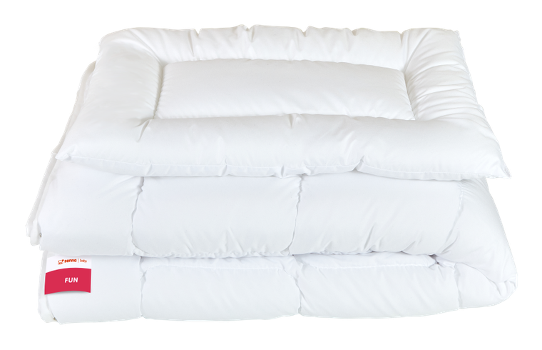 Senna Baby, Fun, komplet pościeli, 4 pory roku, biały, 100-135 cm