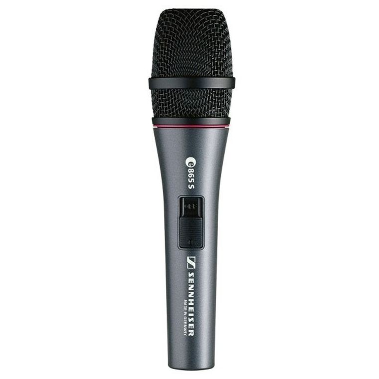 Sennheiser, E865-S, mikrofon pojemnościowy, wokalny, superkardioidalny