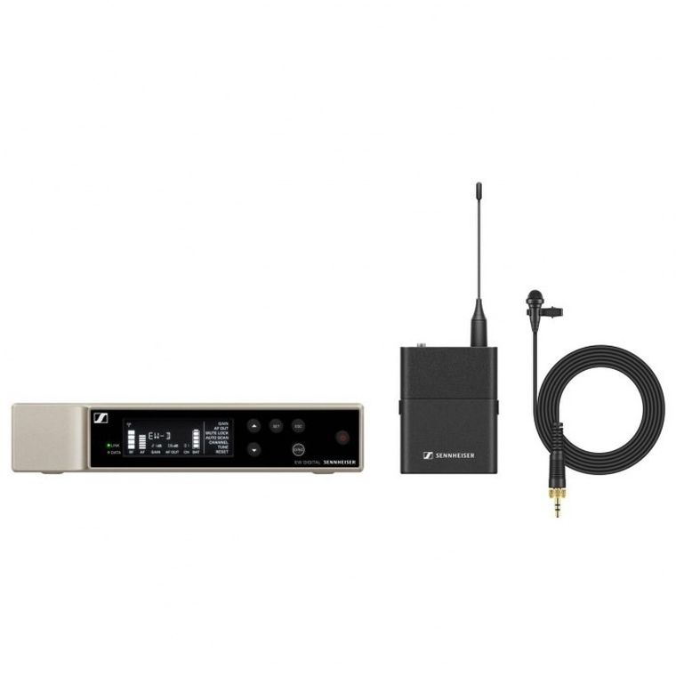 Sennheiser, EW-D ME2 SET (Q1-6), zestaw bezprzewodowy z nadajnikiem miniaturowym z mikrofonem, ME2, 470-526 MHz