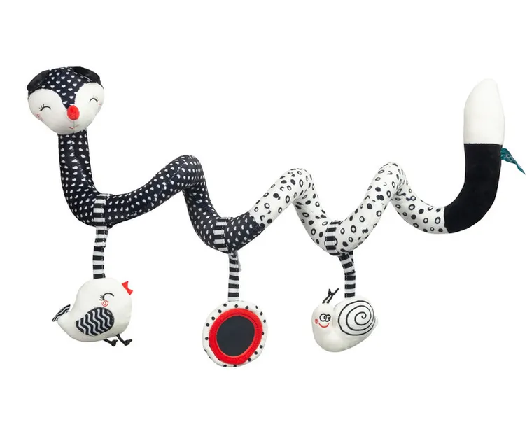 Sensillo, Black&White, sprężynka edukacyjna, lisek