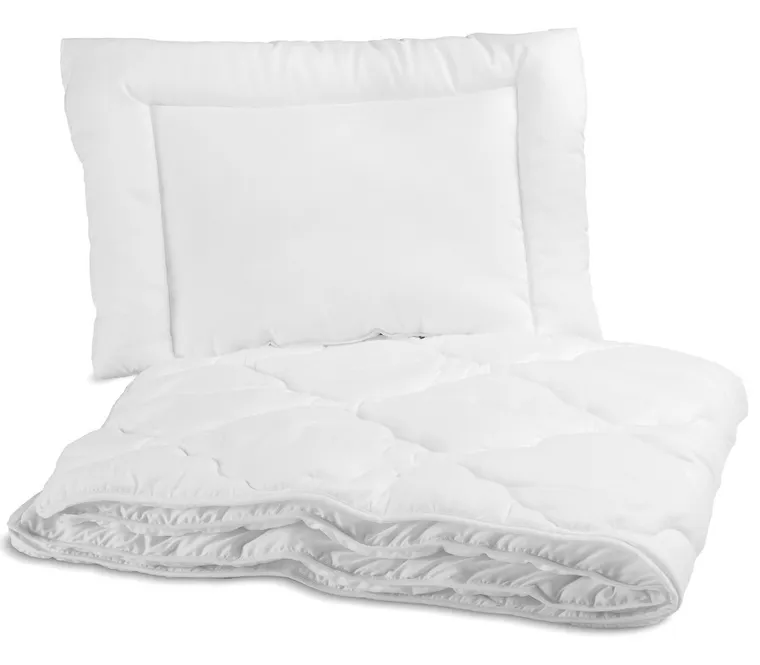 Sensillo, Deluxe, komplet pościeli, biały, 100-135 cm