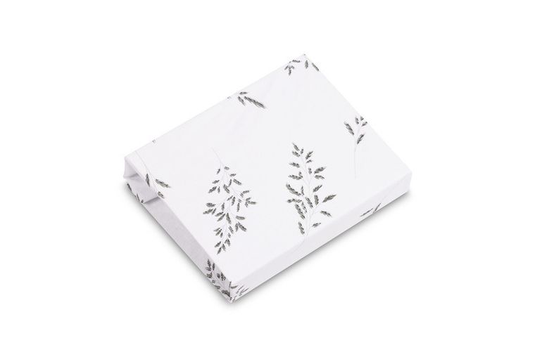 Sensillo, Gałązka, prześcieradło drukowane, zielona, 60-120 cm