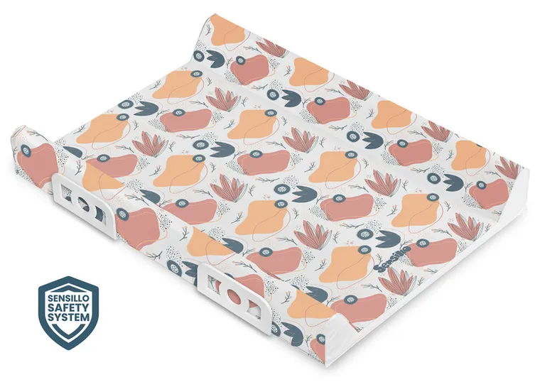 Sensillo, Garden, Safety System, przewijak usztywniany, kwiaty, platynowy, 70 cm