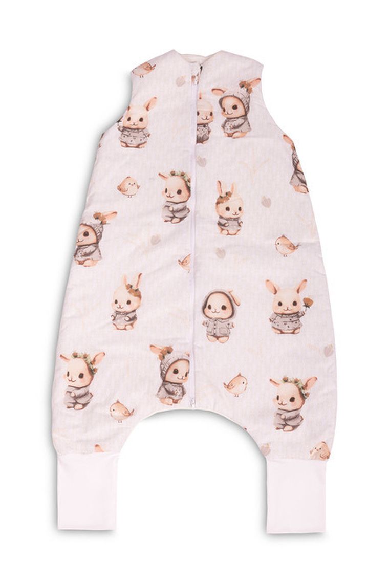 Sensillo, Króliczki, śpiworek do spania, TOG 1.0, rozmiar XL, beżowy