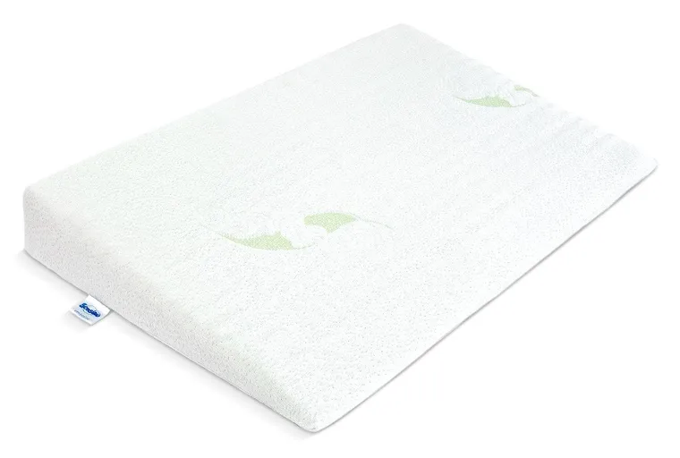 Sensillo, Luxe Aloe vera, poduszka klin do łóżeczka, 38-60 cm