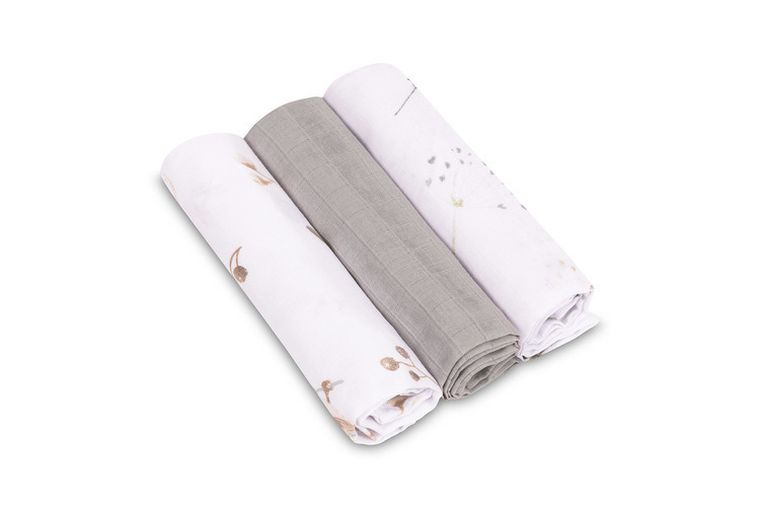 Sensillo, pielucha muślinowa, 60-80 cm, 3 szt.