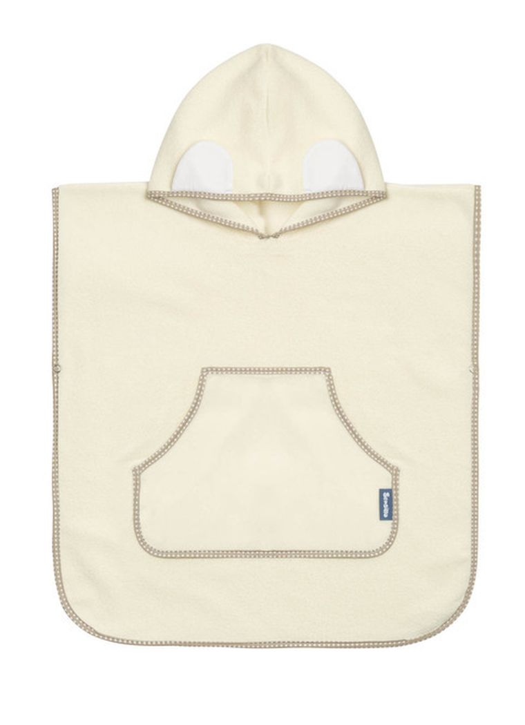 Sensillo, ponczo kąpielowe, ecru