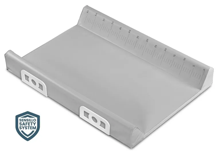 Sensillo, przewijak usztywniany, szary, 70 cm