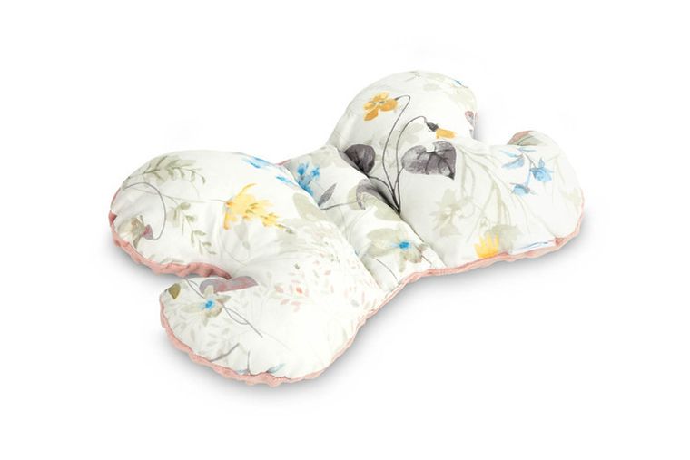 Sensillo, Retro, Listki, poduszka motylek, róż, 26-35 cm