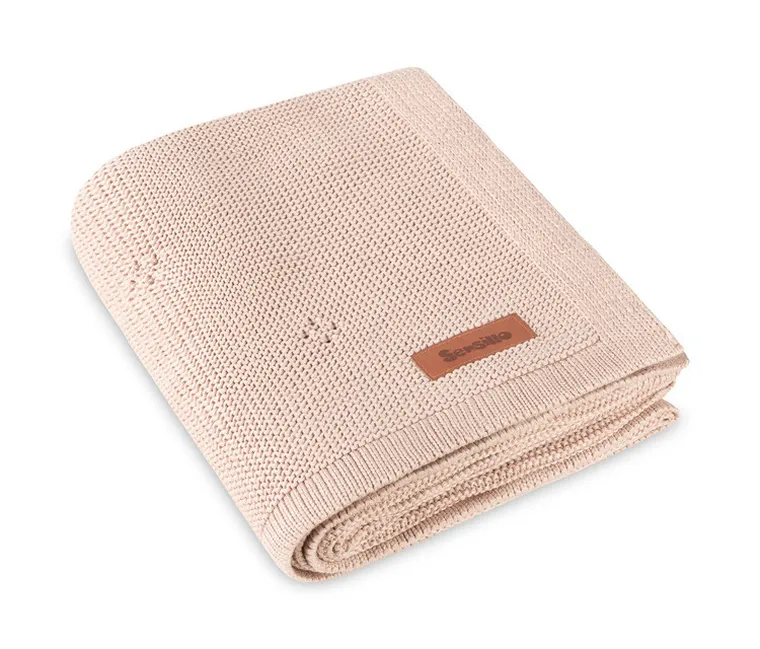 Sensillo, Rosal, koc bambusowy, dusty pink, 80-100 cm