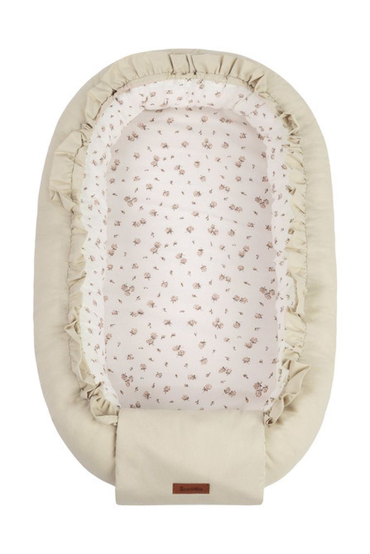 Sensillo, Rose, gniazdko niemowlęce, kokon, beige, 80-45 cm