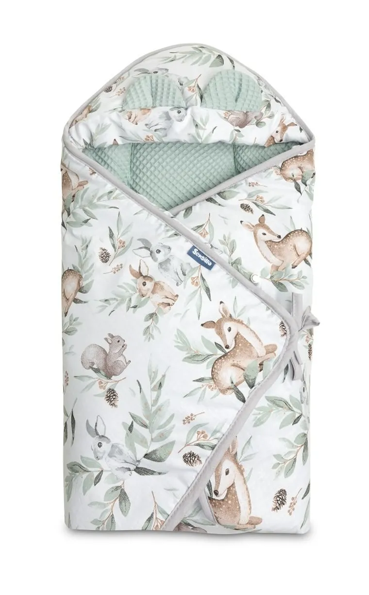 Sensillo, Sarenki, otulacz do fotelika, wafel, miętowy