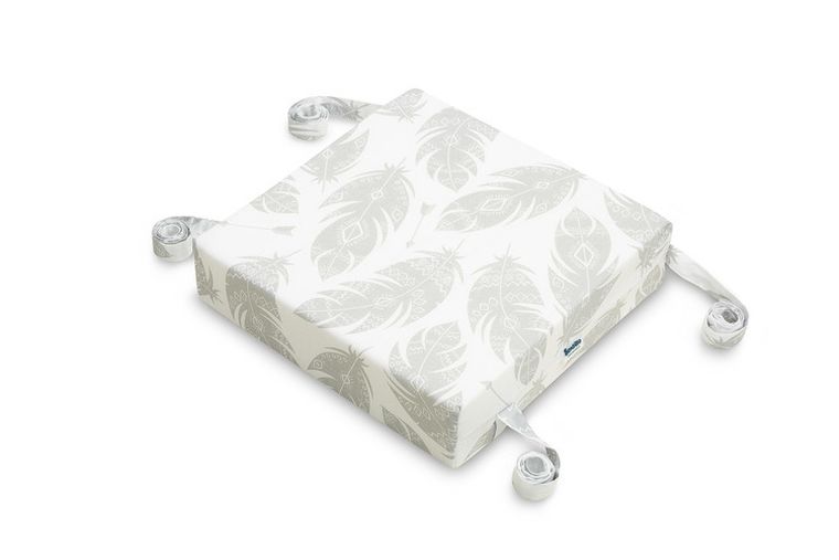 Sensillo, siedzisko na krzesło dla dzieci, piórka