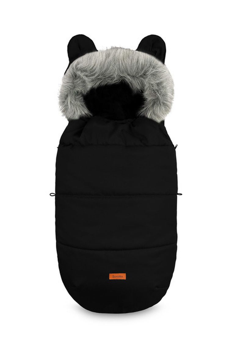 Sensillo, Sierra, śpiworek 100-50 cm, black