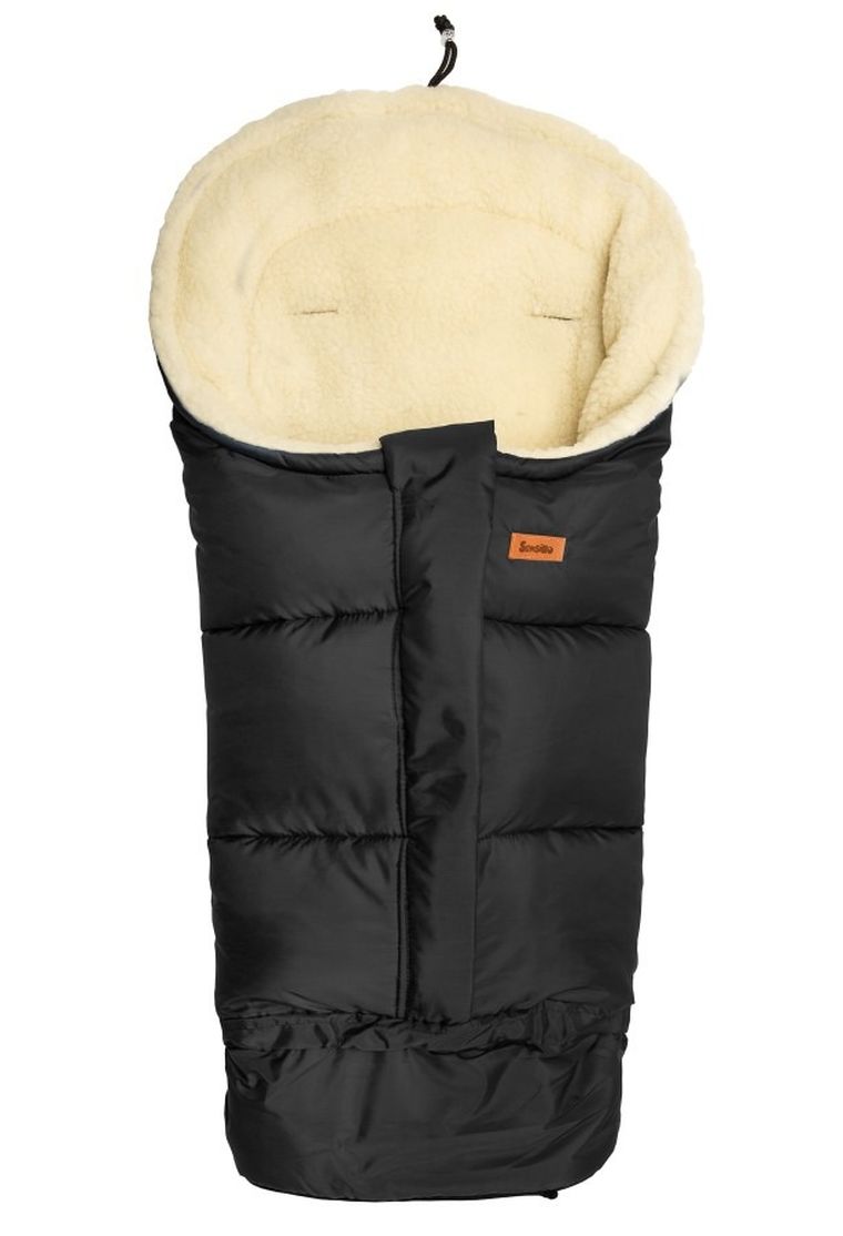 Sensillo, śpiworek do wózka combi 3w1, black