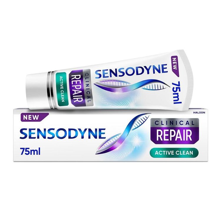 Sensodyne, Clinical Repair, pasta do zębów, active clean, 75 ml