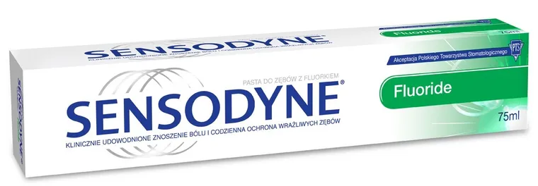 Sensodyne, Fluoride, pasta do zębów, 75 ml